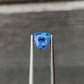 1.07ct Unheated Vivid Blue Sapphire