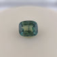 2.09ct Unheated Bi-colour Teal Sapphire - 7.34 x 6.24 x 4.52mm