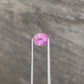 0.70ct Unheated Purplish Pink Sapphire - 5.83 x 4.95 x 3.33mm