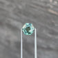 1.28ct Unheated Green Sapphire - 7.06 x 6.12 x 4.06mm
