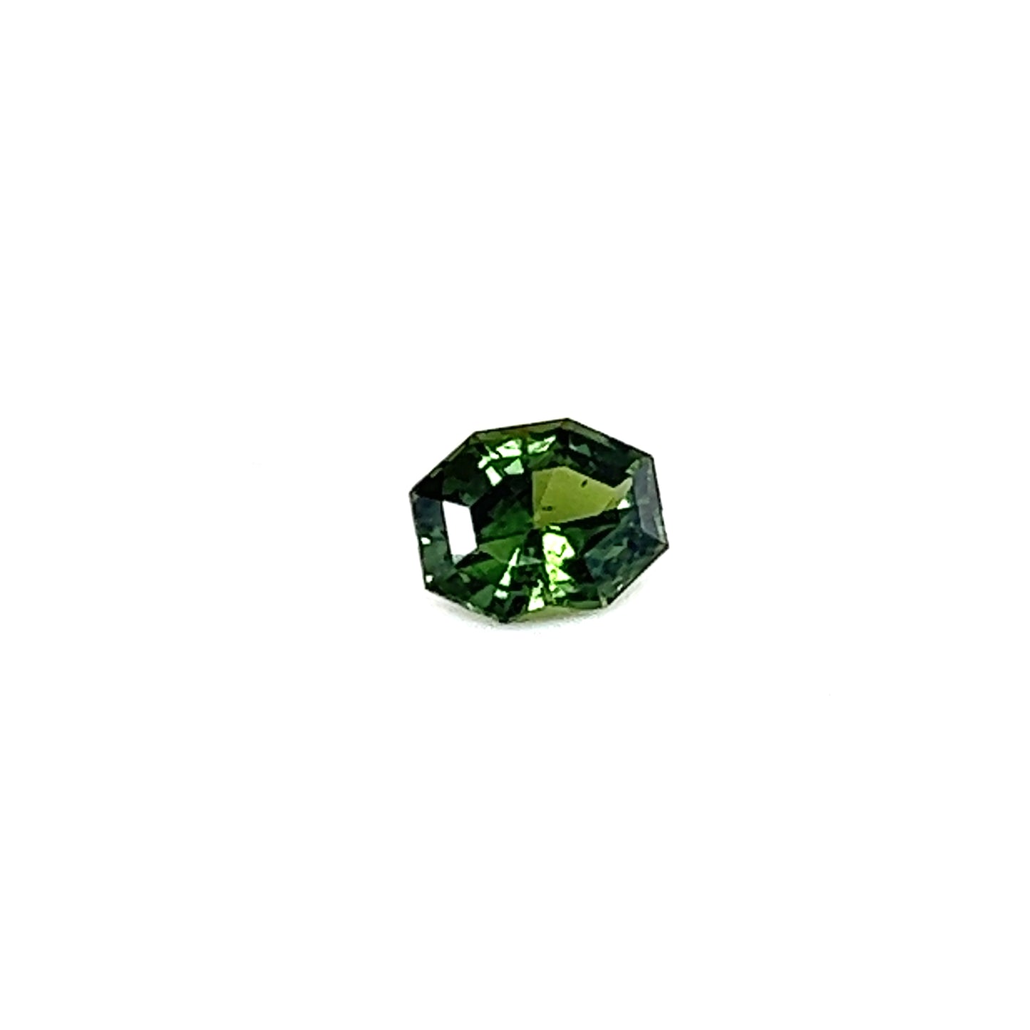 1.42ct Unheated Green Sapphire