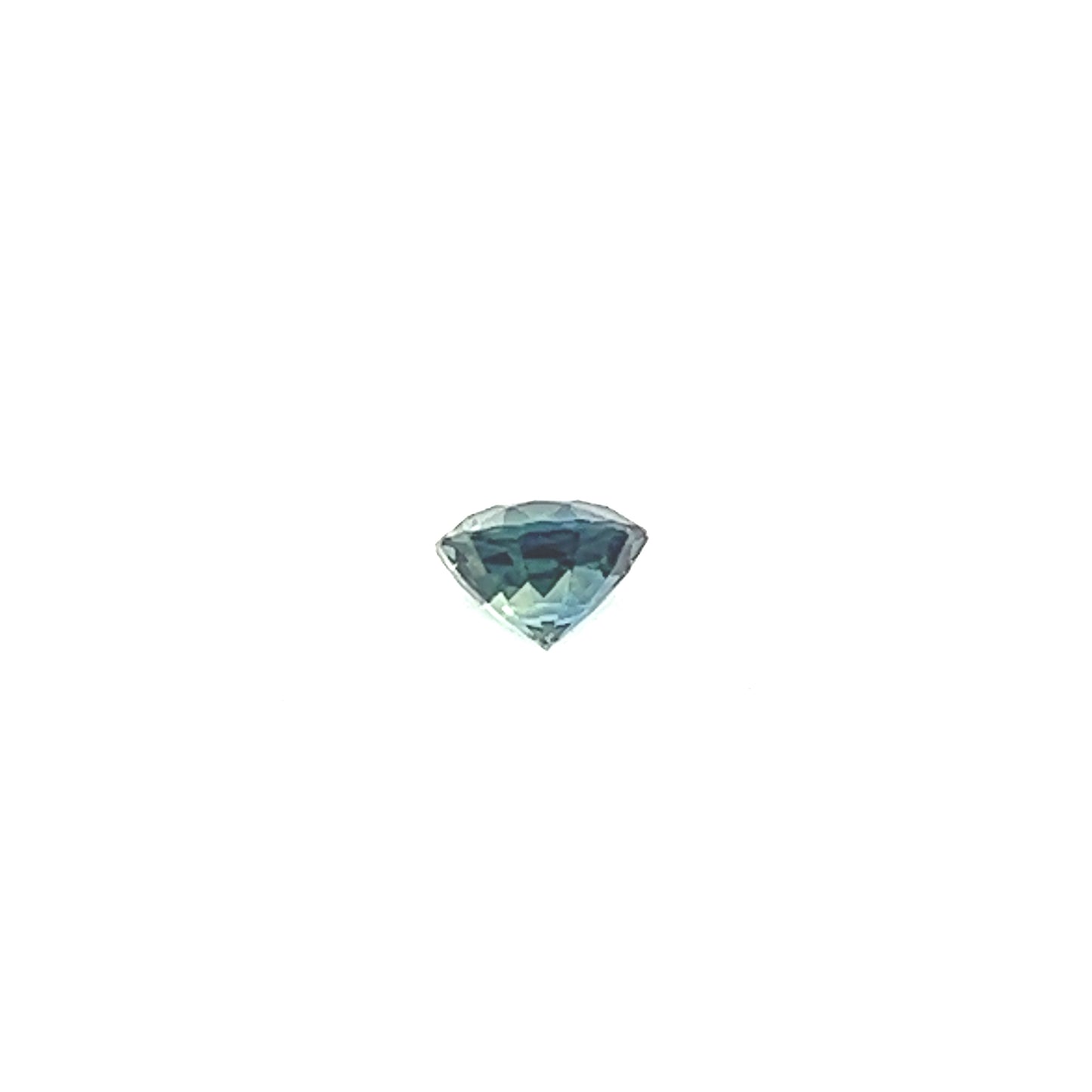 0.83ct Unheated Teal Sapphire