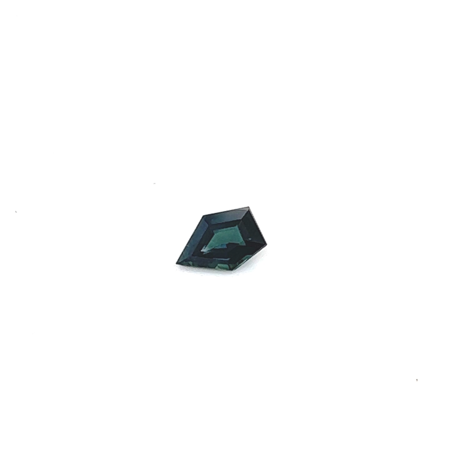 0.79ct Deep Teal Sapphire