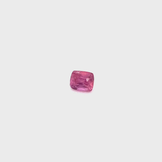 0.62ct Unheated Padparadscha Sapphire