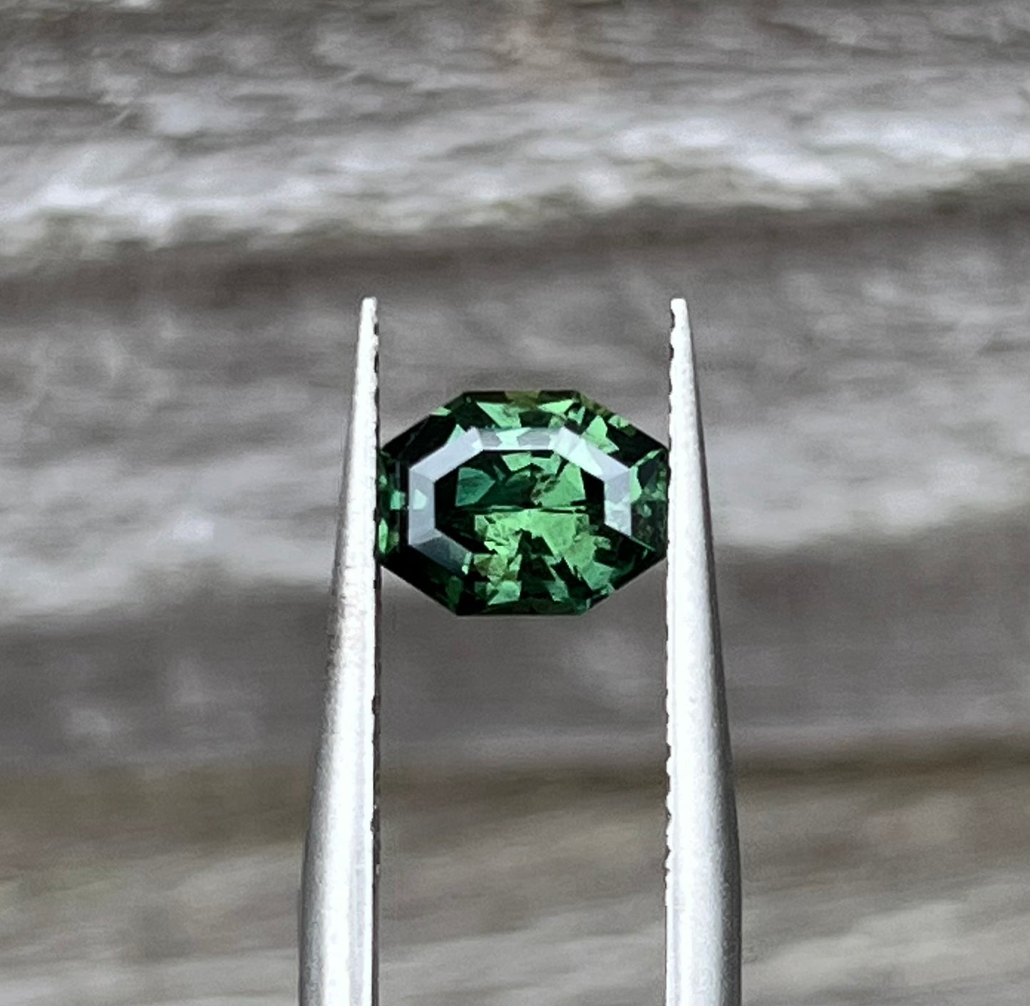 1.42ct Unheated Green Sapphire